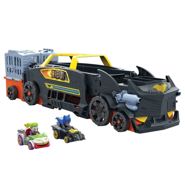 PARAPLY HXN21 Hot Wheels Racerverse Ultimate Batman Pist Seti Kız Erkek Çocuk Oyuncak Eğitici Oyuncaklar - Resim 2