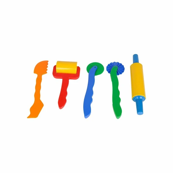 PARAPLY ERN-022 Merdane Silindir Kalıpları Kız Erkek Çocuk Oyuncak Eğitici Oyuncaklar - Resim 2