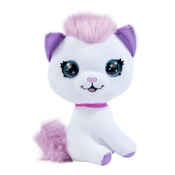 PARAPLY Airbrush Plush Boyanıp Yıkanabilen Peluş Kedi Kız Erkek Çocuk Oyuncak Eğitici Oyuncaklar - Resim 3
