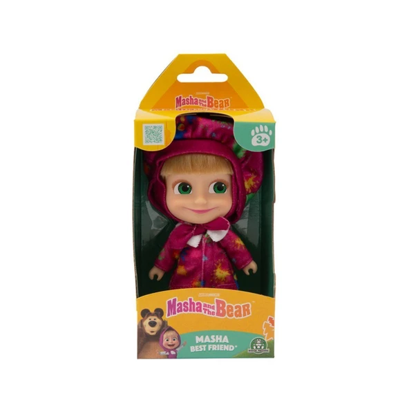 PARAPLY MHA26000 Maşa ve Koca 12cm Masha Bebek Kız Erkek Çocuk Oyuncak Eğitici Oyuncaklar - Resim 2