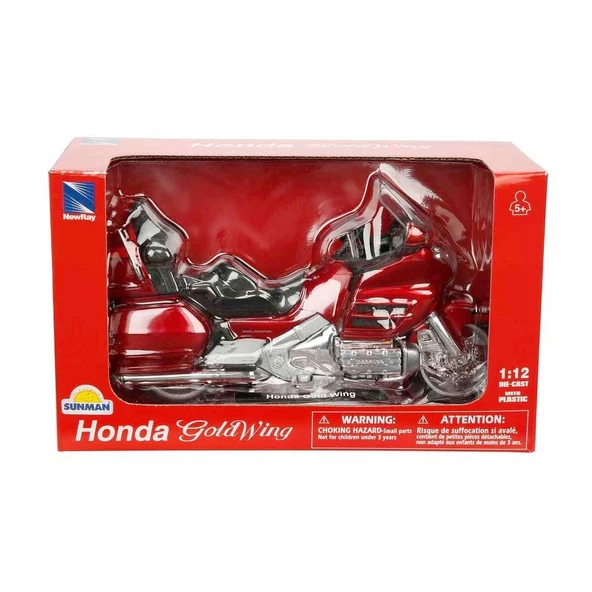 PARAPLY 57253 1:12 Honda Gold Wing 2010 Motor -Sunman Kız Erkek Çocuk Oyuncak Eğitici Oyuncaklar ürün görseli