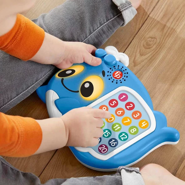 PARAPLY Fisher Price Linkimals Sayı Sayan Balina HJR72 Kız Erkek Çocuk Oyuncak Eğitici Oyuncaklar - Resim 3