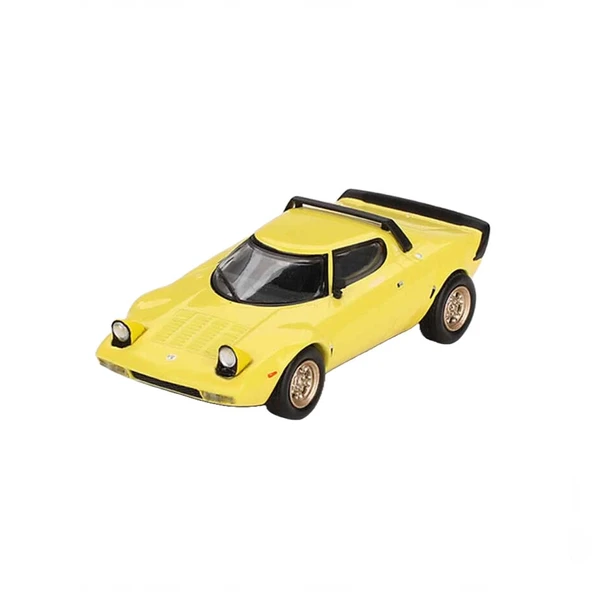 PARAPLY Mini GT 1/64 Lancia Stratos HF Stradale Giallo Fly Kız Erkek Çocuk Oyuncak Eğitici Oyuncaklar ürün görseli