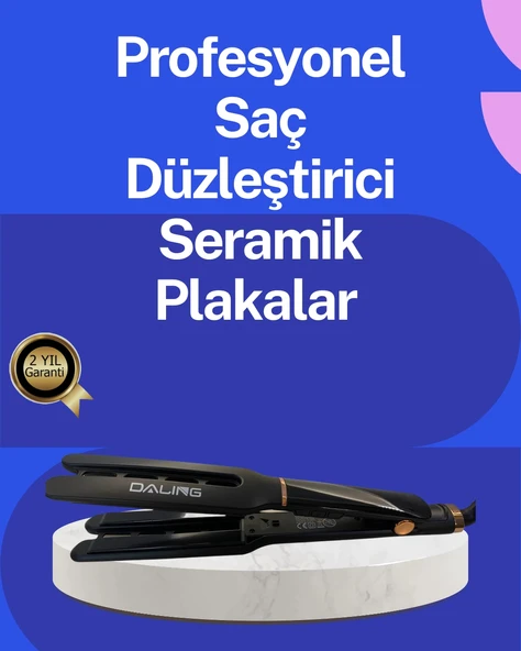Kadın Saç Düzleştirici Seyahat Dostu 5 Kademeli Isı Kontrolü ürün görseli 1