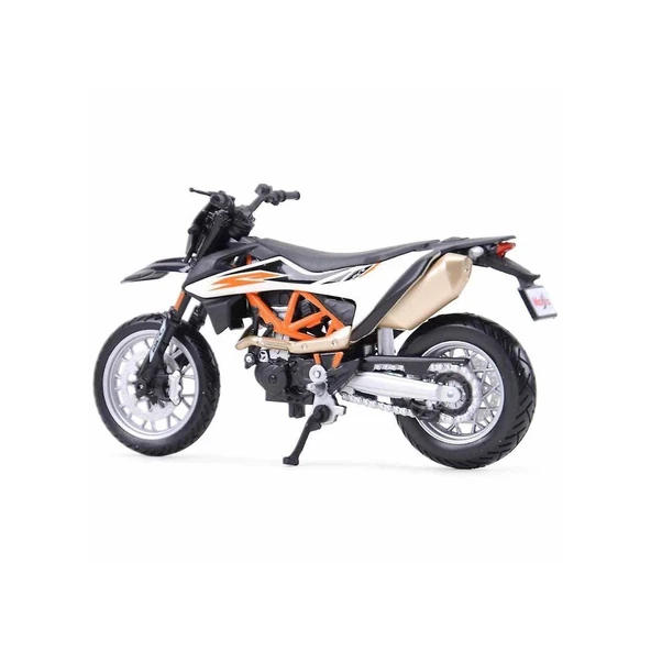 PARAPLY MAY 39349 1:18 KTM 690 SMC R Motosiklet -Necotoys Kız Erkek Çocuk Oyuncak Eğitici Oyuncaklar - Resim 3