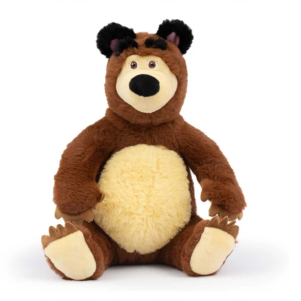 PARAPLY Masha ile Koca Ayı 20cm Peluş 12cm Bebek MHA21000 Kız Erkek Çocuk Oyuncak Eğitici Oyuncaklar - Resim 2