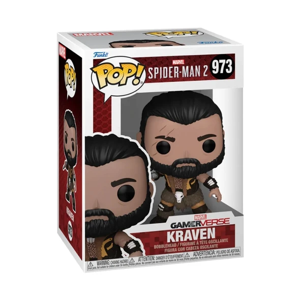 PARAPLY Funko POP Games Spider-Man 2 Kraven Kız Erkek Çocuk Oyuncak Eğitici Oyuncaklar - 2
