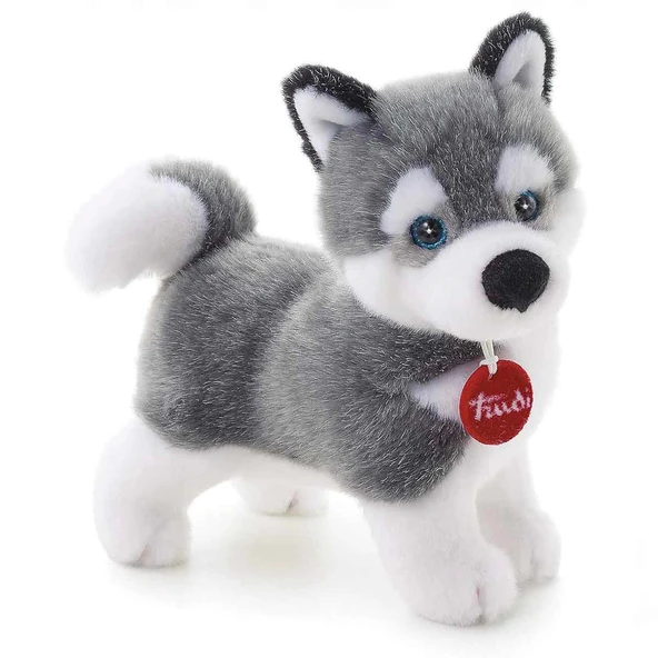 PARAPLY Trudi Peluş Husky Marcus 20cm Kız Erkek Çocuk Oyuncak Eğitici Oyuncaklar - 1