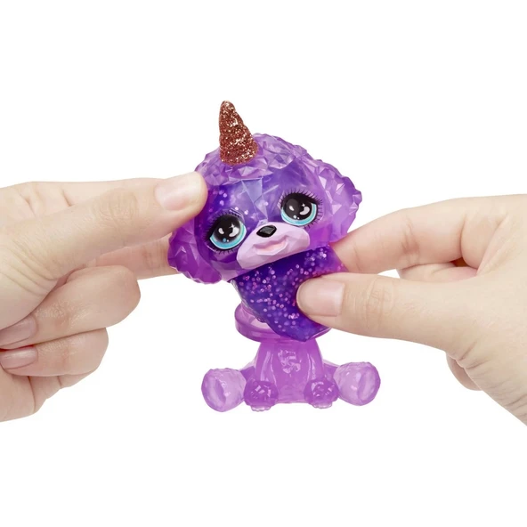 PARAPLY Rainbow High Violet Parlak Slime ve Evcil Hayvan Serisi Bebeği Kız Erkek Çocuk Oyuncak Eğitici Oyunc - 3