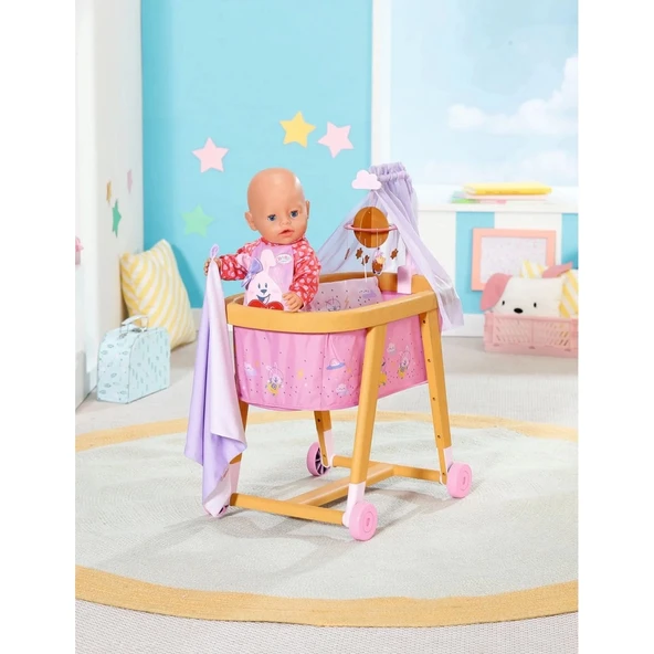 PARAPLY Baby Born Good Night Bassinet Kız Erkek Çocuk Oyuncak Eğitici Oyuncaklar - 3