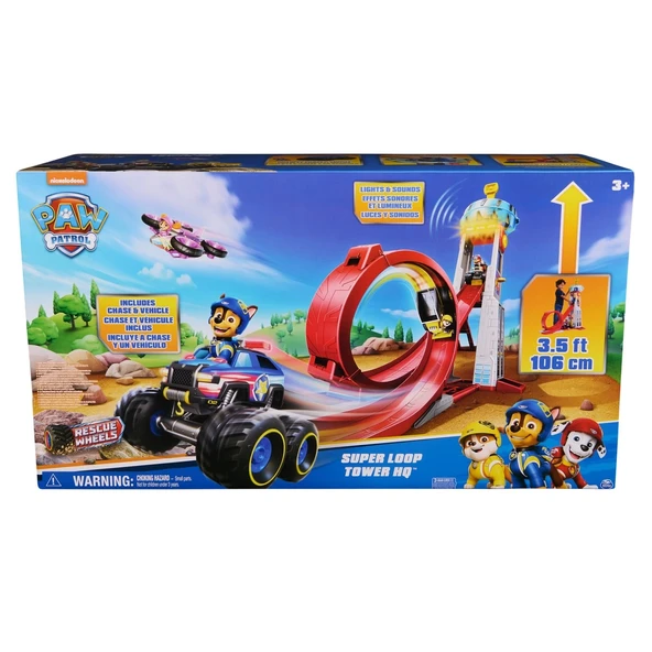 PARAPLY Paw Patrol Rescue Wheels Temalı Oyun Seti ve Figürü Kız Erkek Çocuk Oyuncak Eğitici Oyuncaklar - Resim 2