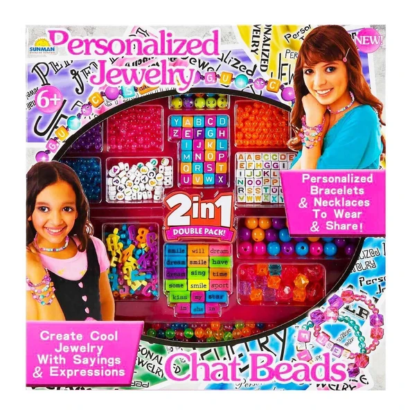 PARAPLY Sunman 2 in 1 Harfli Boncuk Hobi Seti Kız Erkek Çocuk Oyuncak Eğitici Oyuncaklar ürün görseli