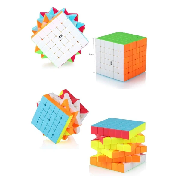 PARAPLY EQY816 Speed Küp 6X6 Kız Erkek Çocuk Oyuncak Eğitici Oyuncaklar - Resim 2