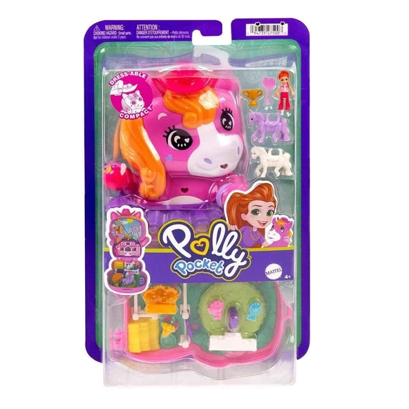 PARAPLY JFG56 Polly Pocket ve Maceraları Mikro Oyun Seti Kız Erkek Çocuk Oyuncak Eğitici Oyuncaklar - Resim 2