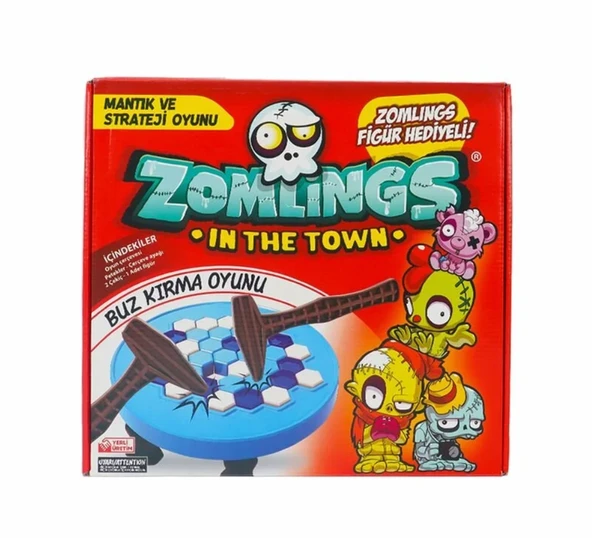 PARAPLY Zomlings Buz Kırma Mantık ve Strateji Oyunu Kız Erkek Çocuk Oyuncak Eğitici Oyuncaklar - 1