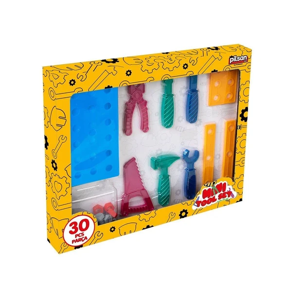 PARAPLY 03 651 Mini Tamir Seti -Pilsan Oyuncak Kız Erkek Çocuk Oyuncak Eğitici Oyuncaklar ürün görseli