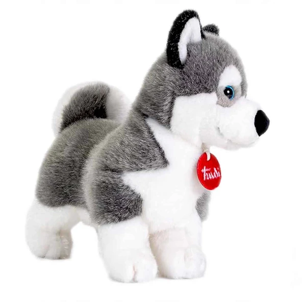 PARAPLY Trudi Peluş Husky Marcus 20cm Kız Erkek Çocuk Oyuncak Eğitici Oyuncaklar - 2