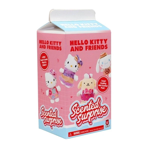 PARAPLY HKT24000 Hello Kitty 14cm Kokulu Sürpriz Pelüş 26383 Kız Erkek Çocuk Oyuncak Eğitici Oyuncaklar - 1