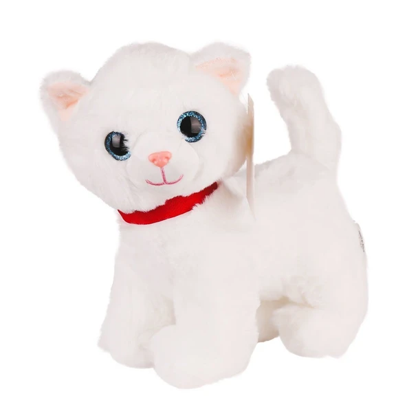 PARAPLY KZL-2311010 Peluş Miyavlayan Kedi Kız Erkek Çocuk Oyuncak Eğitici Oyuncaklar - Resim 3