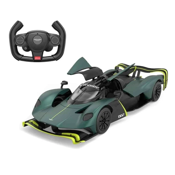 PARAPLY Rastar 1/14 F/F Aston Martin Valkyrie AMR PRO 2.4GHZ Işıklı Kumandalı Araba Kız Erkek Çocuk Oyuncak - Resim 2