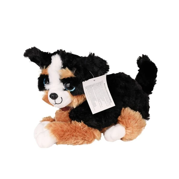 PARAPLY KZL-1611001 Peluş Sesli Havlayan Köpek 25cm Kız Erkek Çocuk Oyuncak Eğitici Oyuncaklar - Resim 3