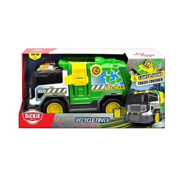 PARAPLY 203306021 Geri Dönüşüm Kamyonu Kız Erkek Çocuk Oyuncak Eğitici Oyuncaklar ürün görseli