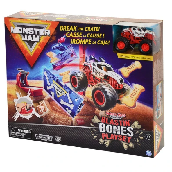 PARAPLY 6045029 Monster Jam 1:64 Oyun Seti Kız Erkek Çocuk Oyuncak Eğitici Oyuncaklar - Resim 2
