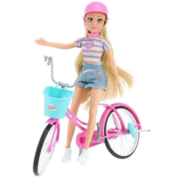 PARAPLY Dreameez Bisikletçi Bebek Oyun Seti Kız Erkek Çocuk Oyuncak Eğitici Oyuncaklar ürün görseli