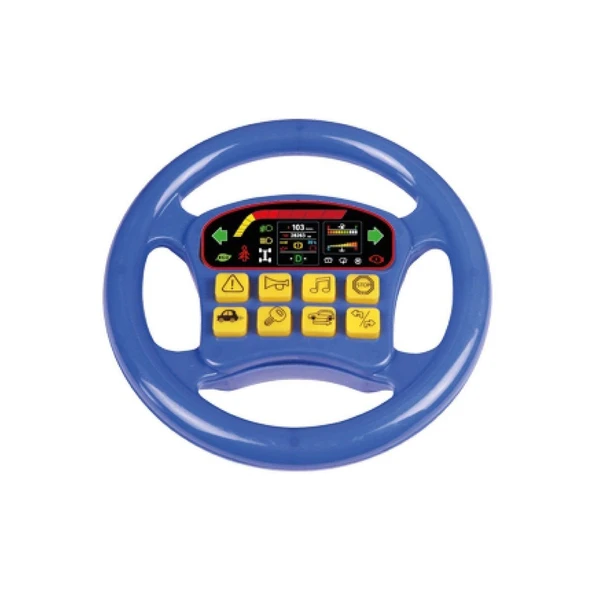 PARAPLY 9253-9260 Müzikli Direksiyon Kırmızı veya Mavi - - 1adet Stokta Olan Gönderilir Kız Erkek Çocuk Oyun - Resim 2