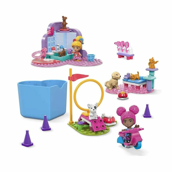 PARAPLY HHP89 MEGA™ Barbie® Color Reveal™ Hayvan Dostu 152 parça Kız Erkek Çocuk Oyuncak Eğitici Oyuncaklar - Resim 2