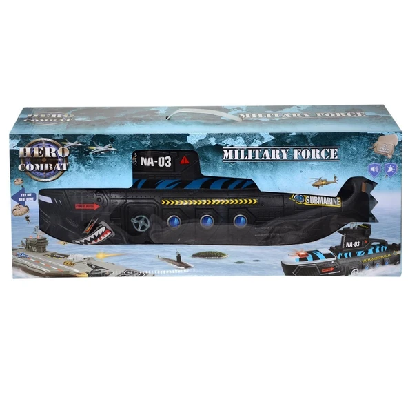 PARAPLY 2708 Sesli Ve Işıklı Köpekbalığı Şekilli Denizaltı Kız Erkek Çocuk Oyuncak Eğitici Oyuncaklar ürün görseli