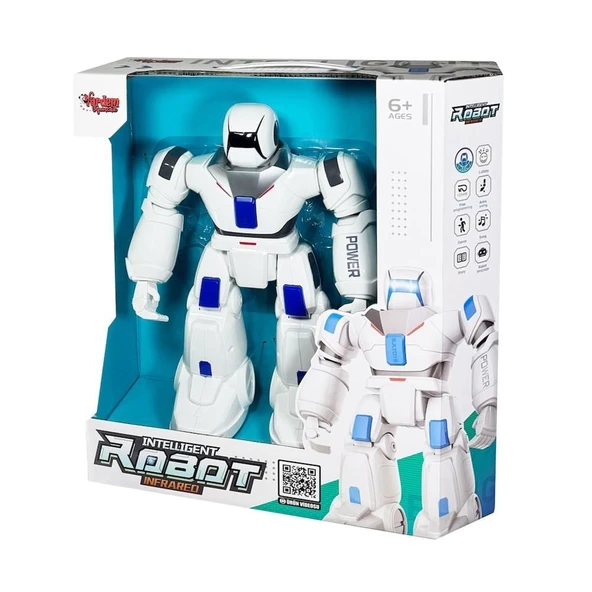 PARAPLY G16 U/K ŞARJLI İNTERAKTİF HAREKETLİ DANSÇI ROBOT Kız Erkek Çocuk Oyuncak Eğitici Oyuncaklar ürün görseli