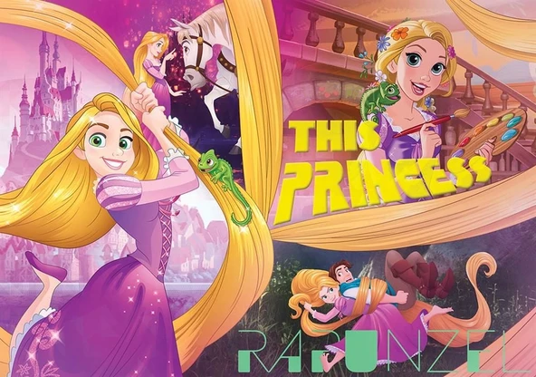PARAPLY TG 714 TANGLED PUZZLE 100 -KS Kız Erkek Çocuk Oyuncak Eğitici Oyuncaklar ürün görseli