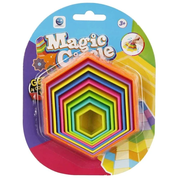 PARAPLY OYUN RENKLİ DAİRE ŞEKİLLİ 4R.2A -SUN Kız Erkek Çocuk Oyuncak Eğitici Oyuncaklar - Resim 2