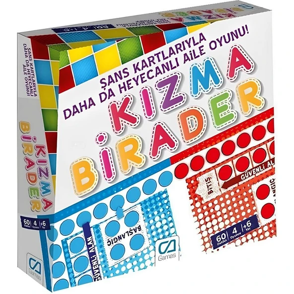 PARAPLY Ca Games Kızma Birader 10011 Kız Erkek Çocuk Oyuncak Eğitici Oyuncaklar ürün görseli