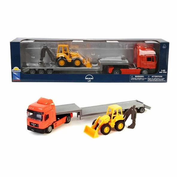 PARAPLY 1:43 Long Haul Man F2000 Taşıyıcı Tır Kız Erkek Çocuk Oyuncak Eğitici Oyuncaklar ürün görseli