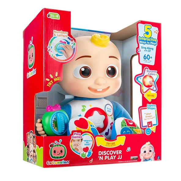 PARAPLY Cocomelon Peluş Kız Erkek Çocuk Oyuncak Eğitici Oyuncaklar - Resim 2