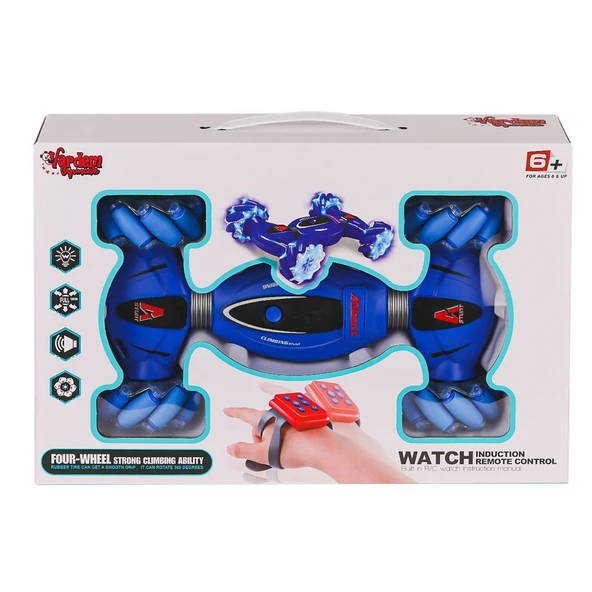 PARAPLY RQ2093 Bilekten Kontrollü Işıklı ve Müzikli 4 Teker Tırmanış Aracı -Vardem Oyuncak Kız Erkek Çocuk O ürün görseli