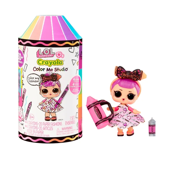 PARAPLY LOL Tots Crayola Kız Erkek Çocuk Oyuncak Eğitici Oyuncaklar ürün görseli