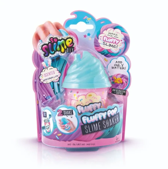 PARAPLY Fluffy Slime Marshmallow Dokulu Mavi Kız Erkek Çocuk Oyuncak Eğitici Oyuncaklar ürün görseli