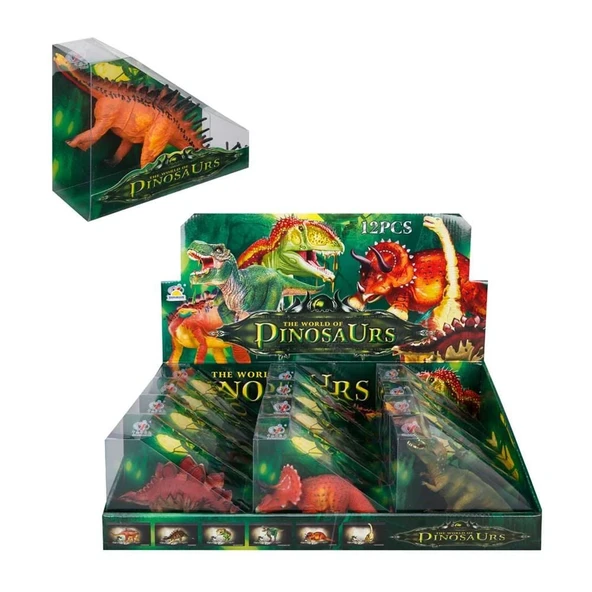 PARAPLY S00059175 FİGÜR DİNOZOR 6A.12D.-SUN Kız Erkek Çocuk Oyuncak Eğitici Oyuncaklar - Resim 2