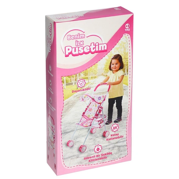 PARAPLY 816-A- 12 METAL GENİŞ PUSET Kız Erkek Çocuk Oyuncak Eğitici Oyuncaklar ürün görseli