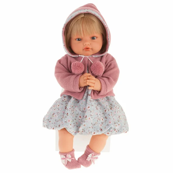 PARAPLY Antonio Juan Kapüşonlu Ağlayan Bebek Beni 42cm Kız Erkek Çocuk Oyuncak Eğitici Oyuncaklar ürün görseli