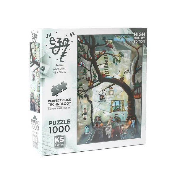 PARAPLY KS Games Father Puzzle 1000 Parça 20731 Kız Erkek Çocuk Oyuncak Eğitici Oyuncaklar ürün görseli