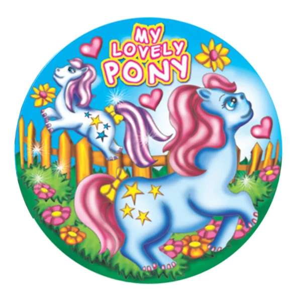 PARAPLY Dema Stil Pvc 23cm Top My Lovely Pony Kız Erkek Çocuk Oyuncak Eğitici Oyuncaklar ürün görseli