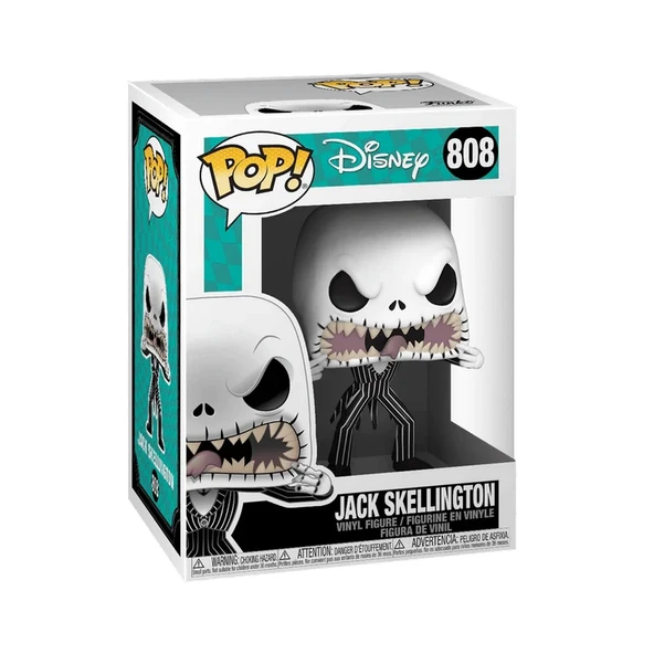 PARAPLY Funko POP Disney: The Nightmare Before Christmas - Jack Skellington Scary Face Kız Erkek Çocuk Oyunc - 2