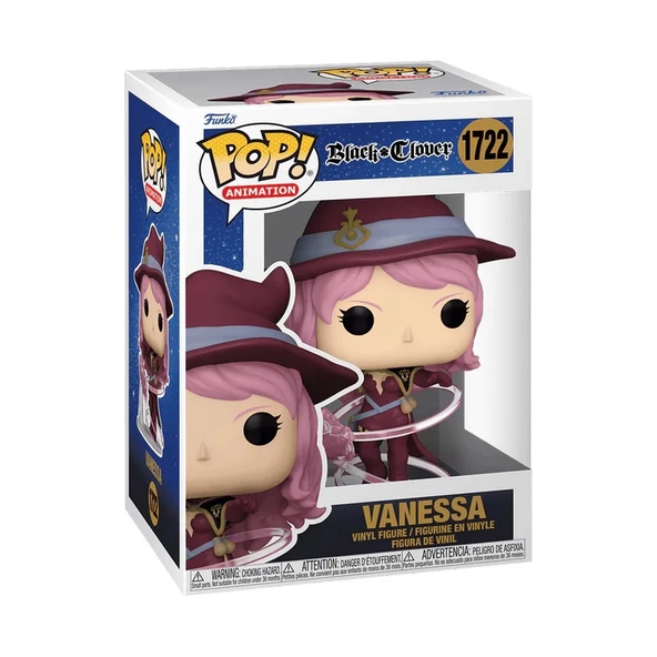 PARAPLY Funko POP Animation: Black Clover - Vanessa Kız Erkek Çocuk Oyuncak Eğitici Oyuncaklar - Resim 2