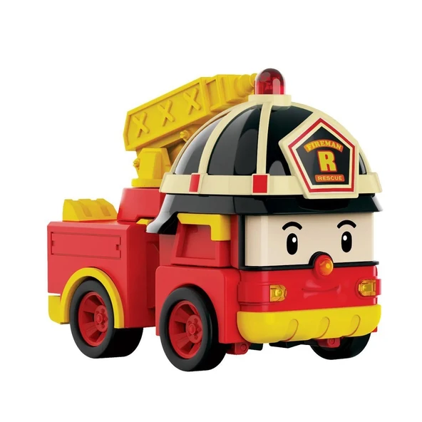 PARAPLY POLI MRT-686 Sesli ve Işıklı Robocar Poli Büyük Transforming Robot Roy -Necotoys Kız Erkek Çocuk Oyu - Resim 3