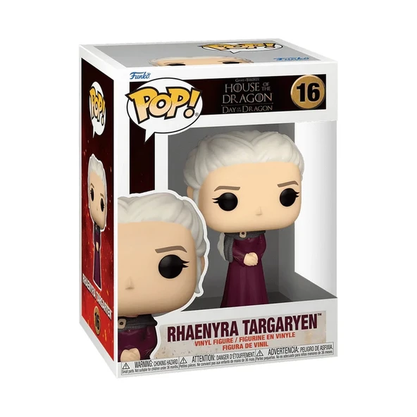PARAPLY Funko Pop Television: House of the Dragon - Rhaenyra Targaryen Kız Erkek Çocuk Oyuncak Eğitici Oyunc - Resim 2