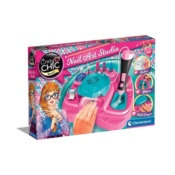 PARAPLY 18730 Crazy Chic - Tırnak Sanatı Stüdyosu Kız Erkek Çocuk Oyuncak Eğitici Oyuncaklar ürün görseli